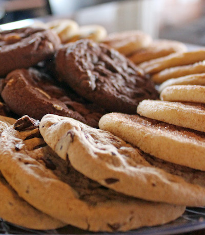 Kamp's 1910 Catering cookie tray